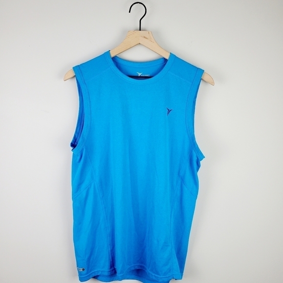 Old Navy Active men's blue tank small - Picture 1 of 6